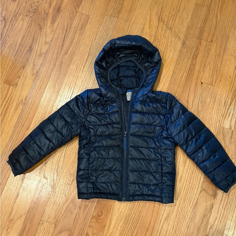 Primary Navy Puffer Jacket size 4-5T